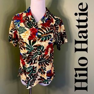M Hilo Hattie hawaiian shirt